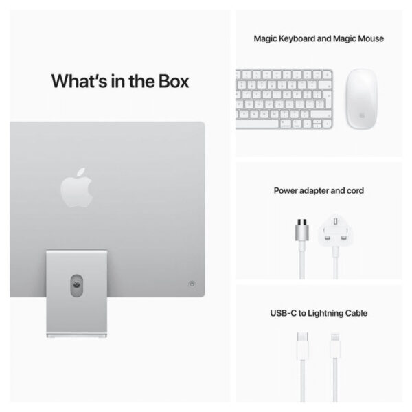 New Apple iMac 24-inch M1 8C/8C 8GB RAM 256GB-International Version with Free 12 Months Savvy's Club Membership