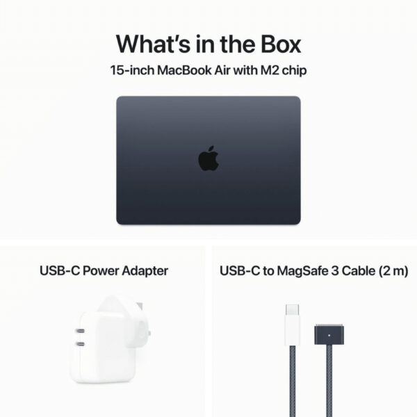 Apple MacBook Air 15-Inch Display M2 Chipset - English keyboard