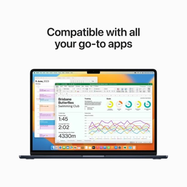 Apple MacBook Air 15-Inch Display M2 Chipset - English keyboard