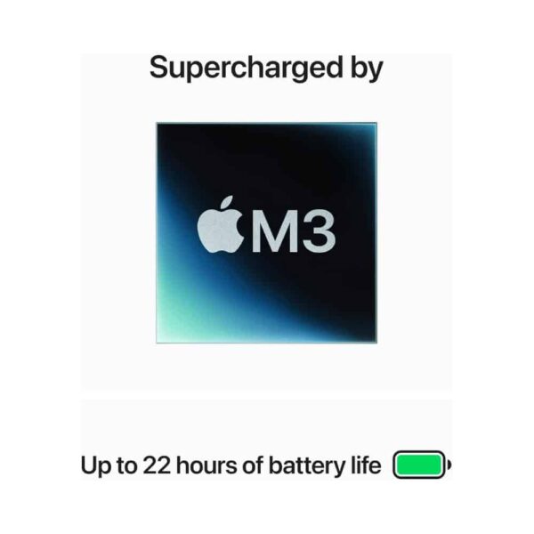 Apple MacBook Pro 14.2 inch Display M3 chip, 8GB RAM, 512GB SSD Storage - English Keyboard