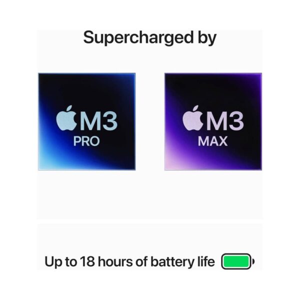 Apple MacBook Pro 14.2-inch Display M3 Max chip, 36GB RAM, 1TB SSD Storage - English Keyboard