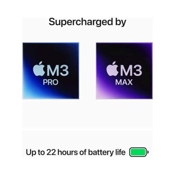 Apple MacBook Pro M3 Pro chip , 16.2-inch Display, 18GB RAM , 512GB SSD Storage - English keyboard