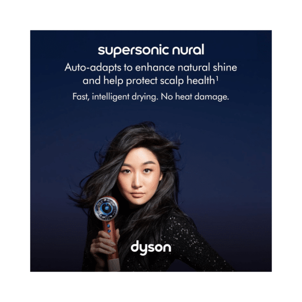 Dyson Special edition Supersonic Nural hair dryer in Strawberry bronze and blush pink - Image 2