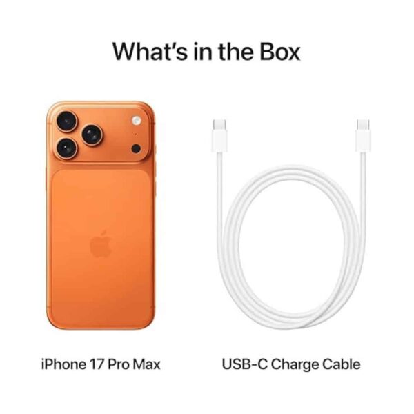 Apple iPhone 17 Pro Max 5G eSIM Only with FaceTime – Middle East Version