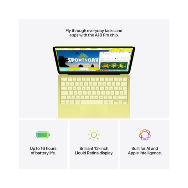 Apple MacBook Neo A18 Pro, 13-Inch Display – International Version
