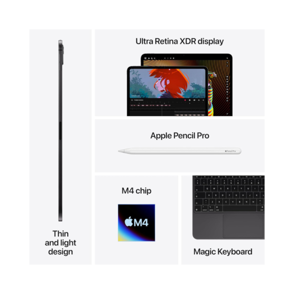 Apple iPad Pro M4 Chip, WiFi – International Version