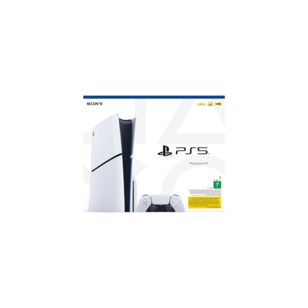 Sony PlayStation 5 Slim Disc Console With Controller - 1 TB (UAE Version)