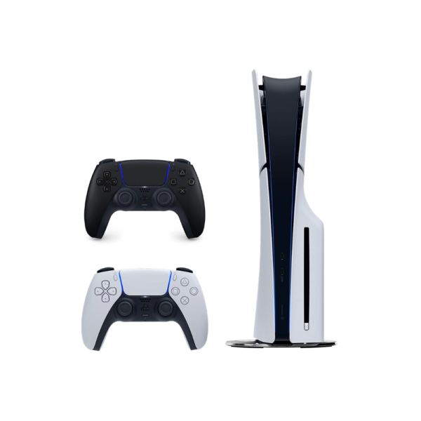 Sony PlayStation 5 Slim Disc Console & Controller With One Extra Controller – 1 TB (UAE version)