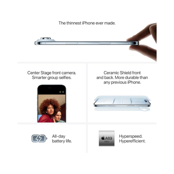 Apple iPhone Air 5G eSIM Only With FaceTime – International Version