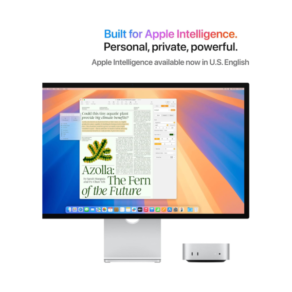 Apple Mac Mini M4 Chip 16GB RAM & 256GB SSD - Silver