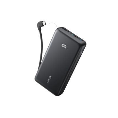 Anker Zolo Power Bank 20k mAh, USB-C In and Out Fast Charging Battery Pack, Slim Travel Essential Power Bank