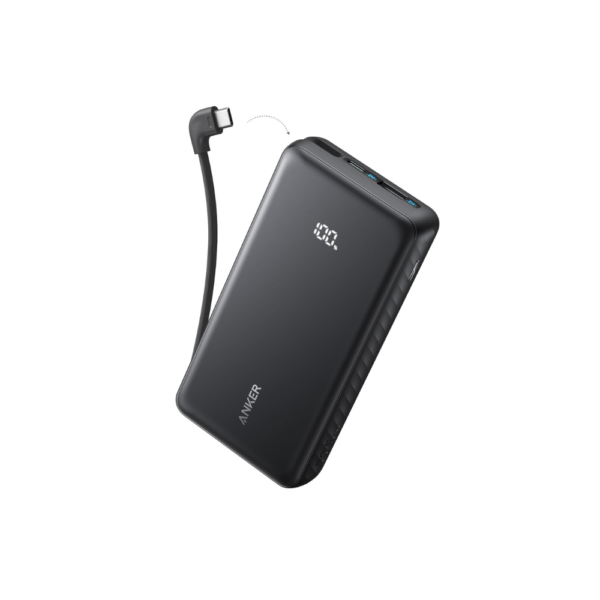 Anker Zolo Power Bank 20k mAh, USB-C In and Out Fast Charging Battery Pack, Slim Travel Essential Power Bank