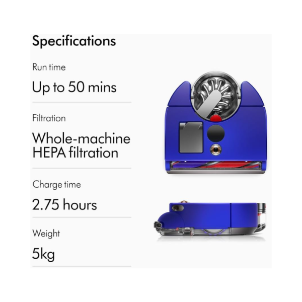 Dyson 360 Vis Nav™ robot vacuum | 2-Year Warranty