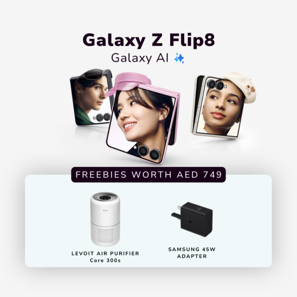Samsung Galaxy Z Flip8 5G AI Smartphone – TDRA UAE Version